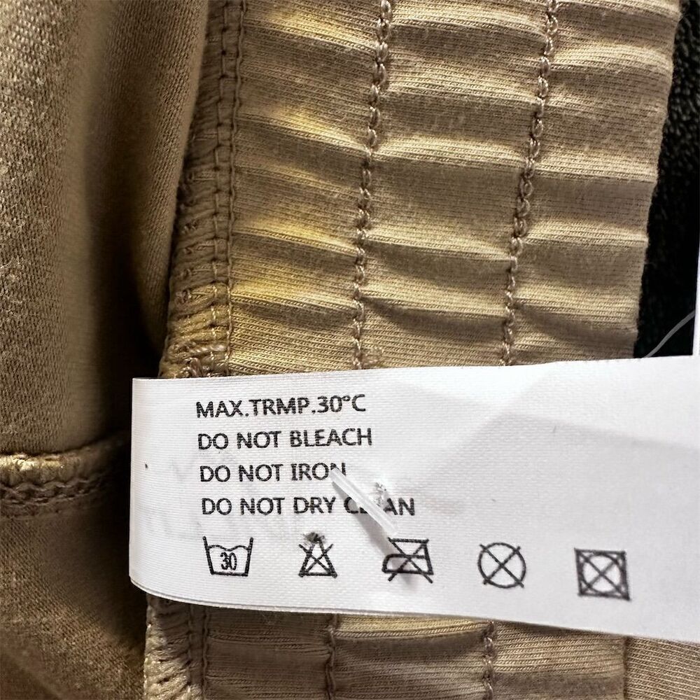 Willit Bermuda Tan Moisture Wicking Cotton Walking Shorts Elastic Waist Pockets - Picture 8 of 12